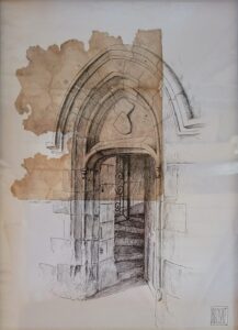 Benoit bauzil - porte médievale